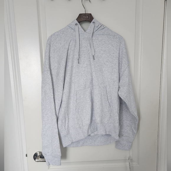 Bnwt CK gray hoodie size L - Picture 1 of 4